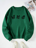 Butterfly Green Sweatshirt