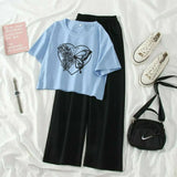 Heart Butterfly Summer Tracksuit