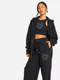 Heart Line Art 3 Piece Tracksuit