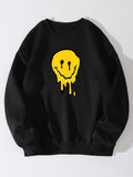 Melting Smiley Face Sweatshirt