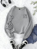 Ok Bear Gray Sweatshirt