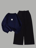 X Sweatshirt Flapper Tracksuit